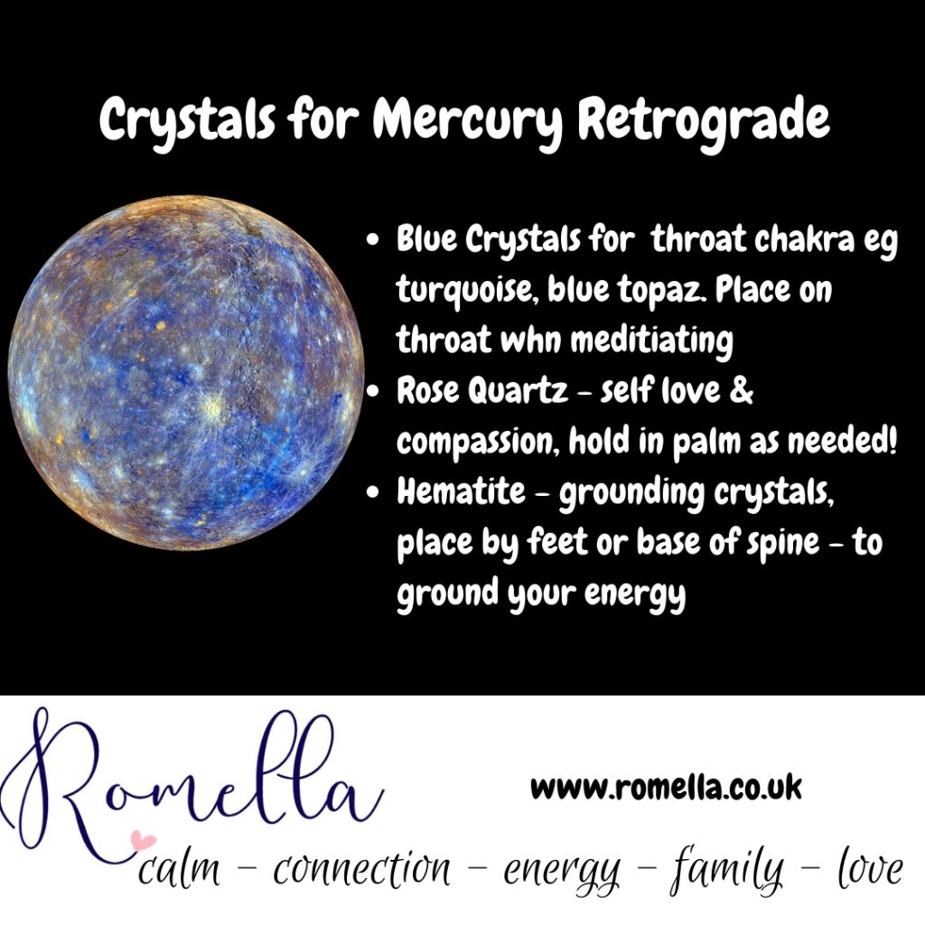crystals to use in a mercury retrograde